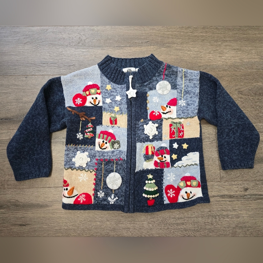 Tiara Girls VTG Christmas Sweater Size 6